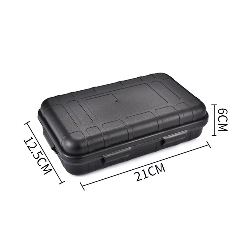 EDC Tools Outdoor Survival Kit Box Sealed Shockproof Waterproof Box Wild Survival Food Grade Storage Box Portable Tool Box