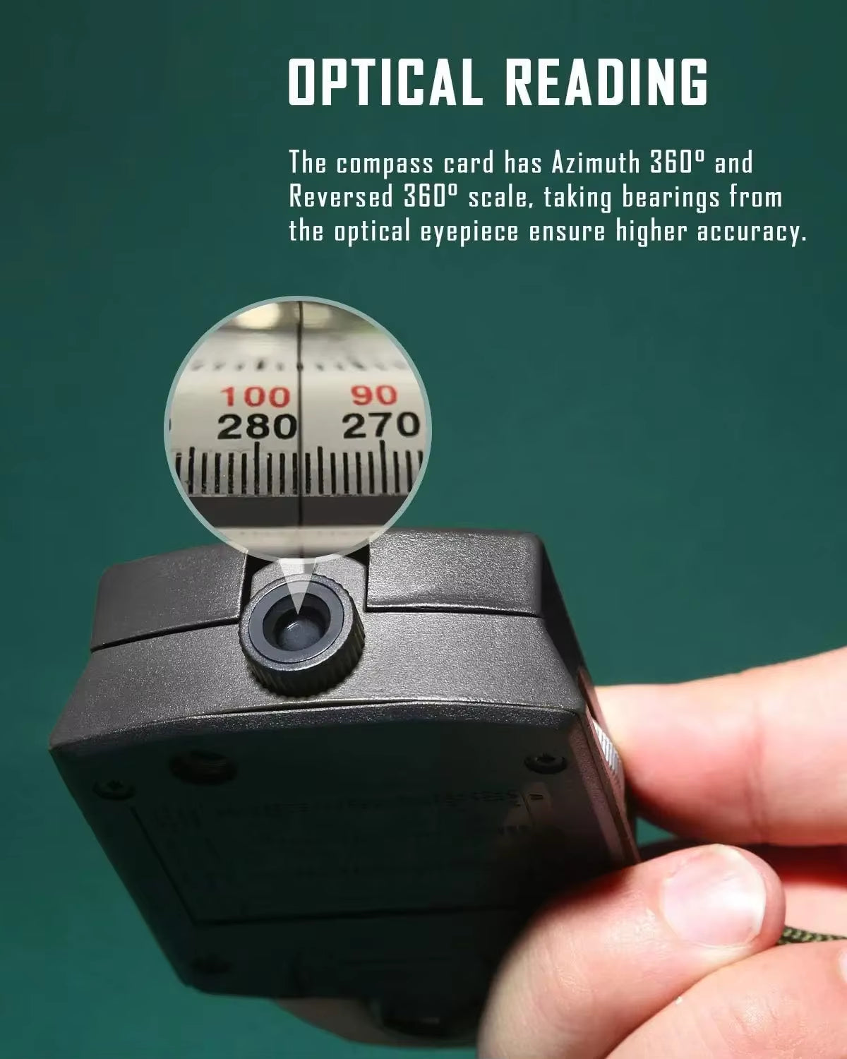 Tactical Survival Compass High Precision Professional Metal Sight Compass Luminous for Outdoor Hiking Climbing Exploring Geology